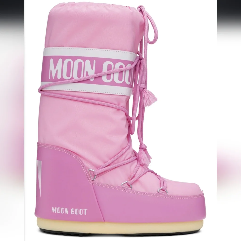 Moon Boot Icon Tall Boot Pink - Picture 11 of 16